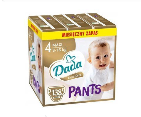 Підгузки-трусики Dada Extra Care Pants 4 MAXI (8-15 кг), 138 шт 3 Pants4New фото