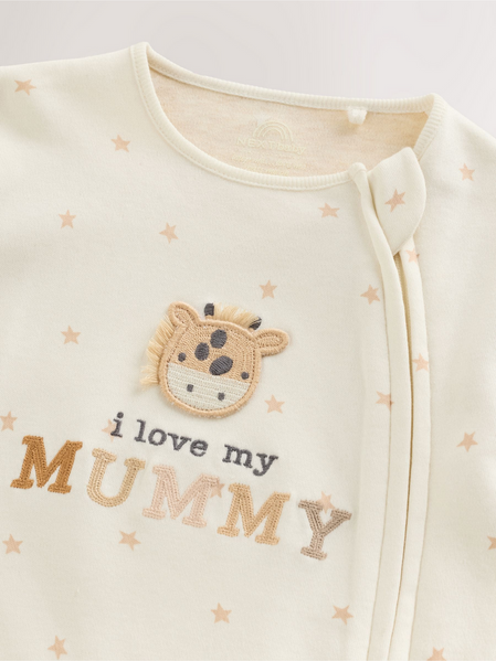 Чоловічок із закритими стопами Next для дитини 9-12 місяців 80 см I love my mummy NextMummy9-12 фото