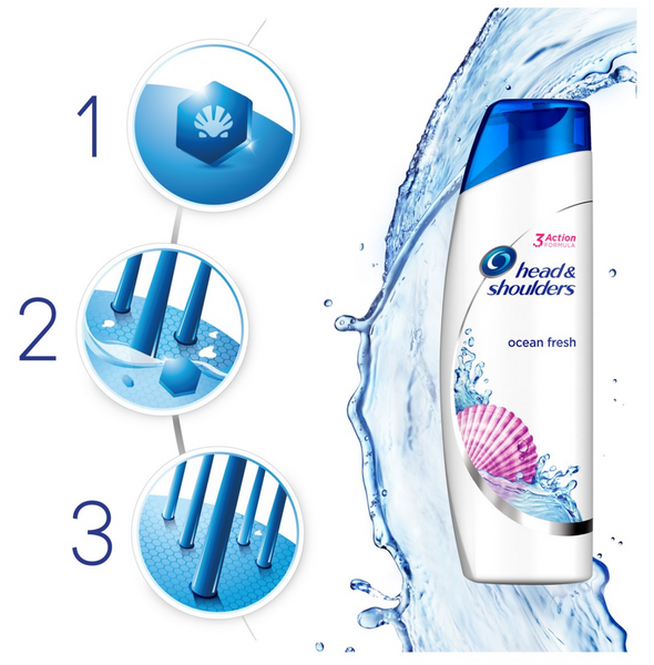 Шампунь для волосся Head & Shoulders Ocean Fresh 200 мл Shoulders200ocean фото