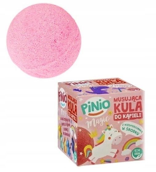 Бомба для ванни з сюрпризом PINIO MAGIC Pink 150 г piniokulapink фото