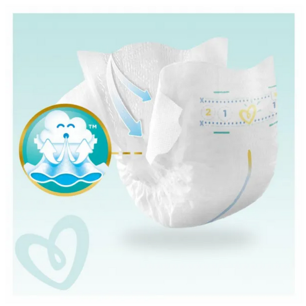 Pampers Дитячі одноразові підгузки Pampers Premium Care Розмір 4 Maxi (9&ndash;15 кг), 52 шт Pampers4Maxi52 фото