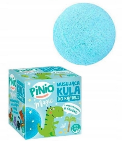 Бомбочка для ванни з сюрпризом PINIO MAGIC Blue 150 г  PinioBlue фото