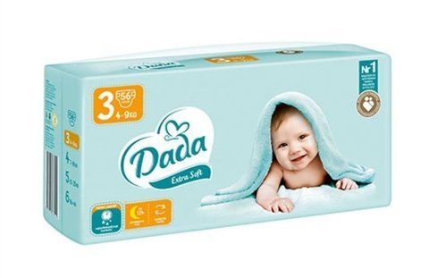 Підгузники Dada Extra soft 3 для немовлят вагою 4-9 кг 54 шт ExtraSoft3 фото