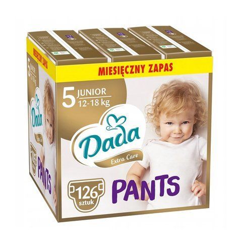 Підгузки - трусики Dada Extra Care Pants 5 JUNIOR для дітей вагою 12-18 кг, 126 шт 3 Pants5New фото