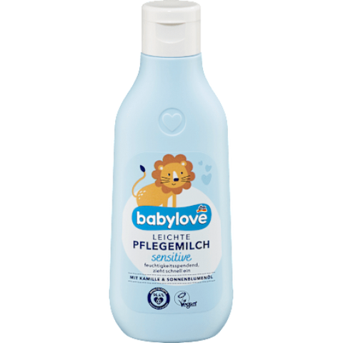 Babylove Дитячий лосьйон для тіла Sensitive - 250 ml / 6 шт/ящ 05296 фото