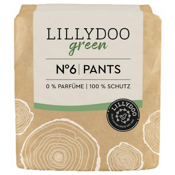 Підгузки-трусики Lillydoo green 6 (15+кг) 19 шт LillydooGreenPants6-19 фото