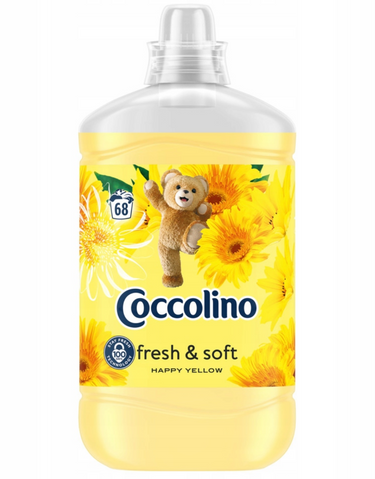 Кондиціонер для білизни Coccolino 1,7 л 68 прань Happy Yellow Coccolino68yellow фото