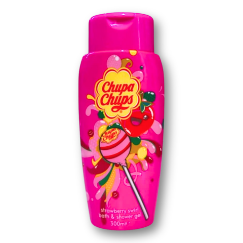 Дитячий гель для душу Chupa Chups Strawberry 300 мл ChupaChupsStrawberry фото
