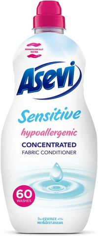 Кондиціонер для білизни концентрований Asevi, Sensetive 1,38 л, 60 прань 1,38Asevi60Sensetive фото