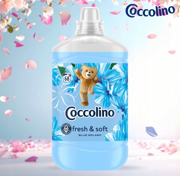 Кондиціонер для білизни Coccolino 1,7 л 68 прань Blue Splash Coccolino68blue фото