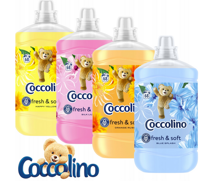 Кондиціонер для білизни Coccolino 1,7 л 68 прань Blue Splash Coccolino68blue фото