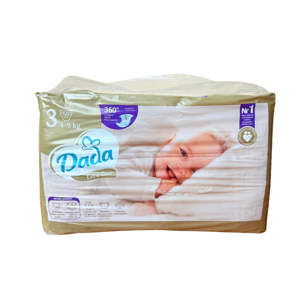 Підгузки Dada Extra Care 3 MIDI, 4-9 кг, 200 шт, кишенька Купка-Стоп (в заводському ящику) 4 ExtraCare3New фото